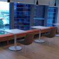 Regus @MBFC | Product Seen: [Jett Side chair - 4 Legged & Lami x Focal – Dining Table]